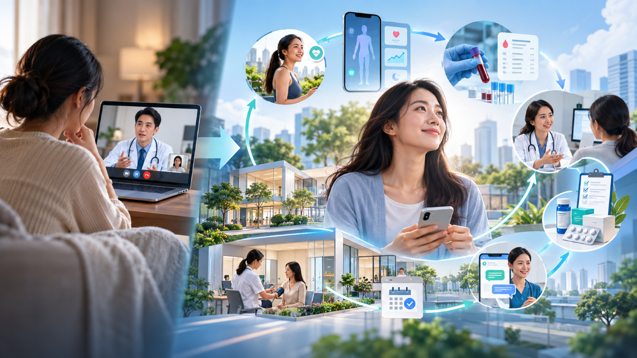 Telehealth ไทย, Telemedicine ไทย, Health Journey, Telehealth สำหรับคลินิก, Digital Health คลินิก